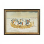 Equestrian Watercolour Painting By Henry William Standing (British, 1894-1931)
