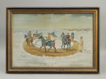 Equestrian Watercolour Painting By Henry William Standing (British, 1894-1931)
