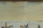 Equestrian Watercolour Painting By Henry William Standing (British, 1894-1931)
