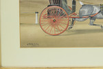 Equestrian Watercolour Painting By Henry William Standing