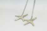 Pair Of Metal Birds, Cranes