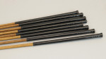 Set Of Eight Hickory Vulcan Golf Clubs