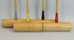 Antique Croquet Set On Stand