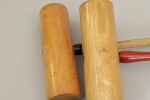 Antique Croquet Set On Stand