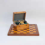 Chess Set, Staunton Type In Box