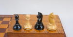 Chess Set, Staunton Type In Box