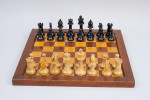 Chess Set, Staunton Type In Box