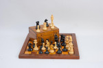 Chess Set, Staunton Type In Box