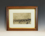 Antique Golf Print After Michael Brown