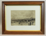 Antique Golf Print After Michael Brown