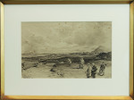 Antique Golf Print After Michael Brown