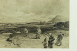 Antique Golf Print After Michael Brown