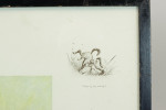 Signed Snaffles Pig Sticking Print - Finest View In Asia