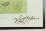 Signed Snaffles Pig Sticking Print - Finest View In Asia