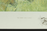 Signed Snaffles Pig Sticking Print - Finest View In Asia