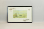 Signed Snaffles Pig Sticking Print - Finest View In Asia