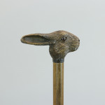 Antique Walking Stick with Hare Handle