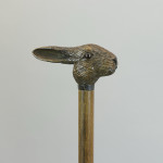 Antique Walking Stick with Hare Handle