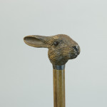 Antique Walking Stick with Hare Handle