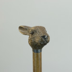 Antique Walking Stick with Hare Handle