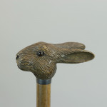 Antique Walking Stick with Hare Handle