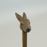 Antique Walking Stick with Hare Handle