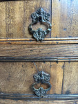 C18 th German oak commode