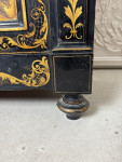 Mid 19th Century French side cabinet with exceptional hand painted floral detail.