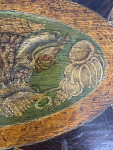 Very Rare C19th Painted Table