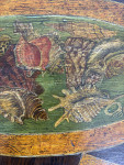 Very Rare C19th Painted Table