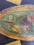 Very Rare C19th Painted Table