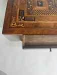 An eighteenth century Italian walnut marquetry table