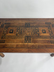 An eighteenth century Italian walnut marquetry table