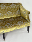 A good C19 th mahogany English settee