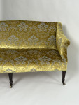 A good C19 th mahogany English settee