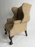 Nineteenth century English mahogany wingchair