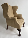 Nineteenth century English mahogany wingchair