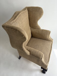 Nineteenth century English mahogany wingchair