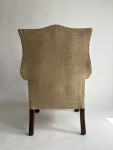 Nineteenth century English mahogany wingchair