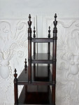 Regency large mahogany Whatnot