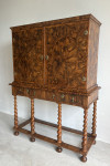 C17th Oyster cabinet on  stand