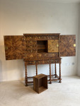 C17th Oyster cabinet on  stand