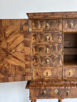C17th Oyster cabinet on  stand