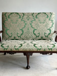 Eighteenth century Irish mahogany settee