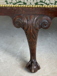 Eighteenth century Irish mahogany settee