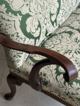 Eighteenth century Irish mahogany settee