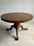 Geo lV Pollard oak centre table