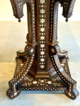 C19th walnut Hoshiarpur occasional table
