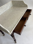 Gillows Regency mahogany and marble wash stand