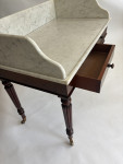 Gillows Regency mahogany and marble wash stand